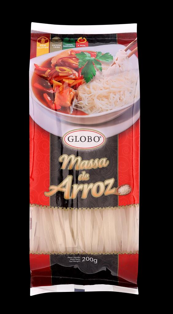 MASSA DE ARROZ GLOBO 200G UN